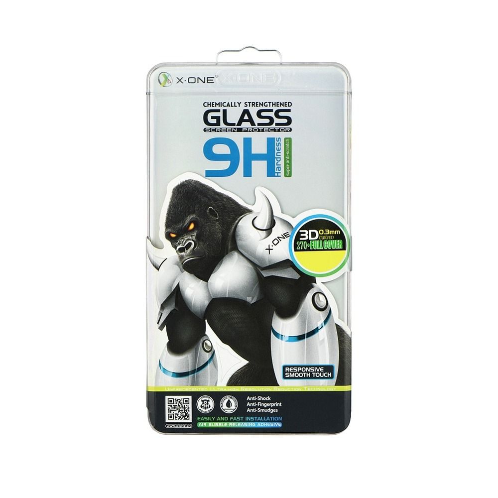 Tempered Glass X-ONE – for iPhone 7/8/SE 2020 3D Full Cover white