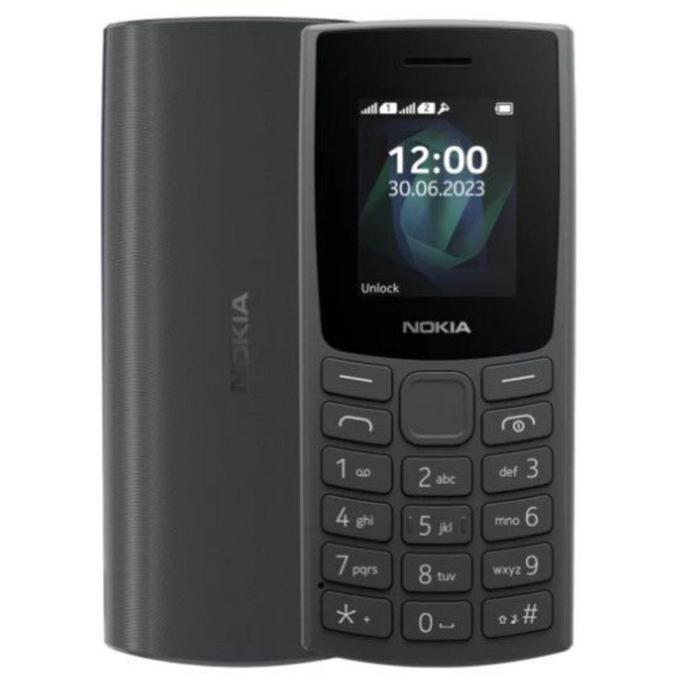 NOKIA mobiltelefon 105 2023 fekete