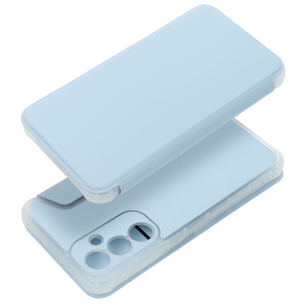 Piano könyv tok SAMSUNG A55 5G világoskék