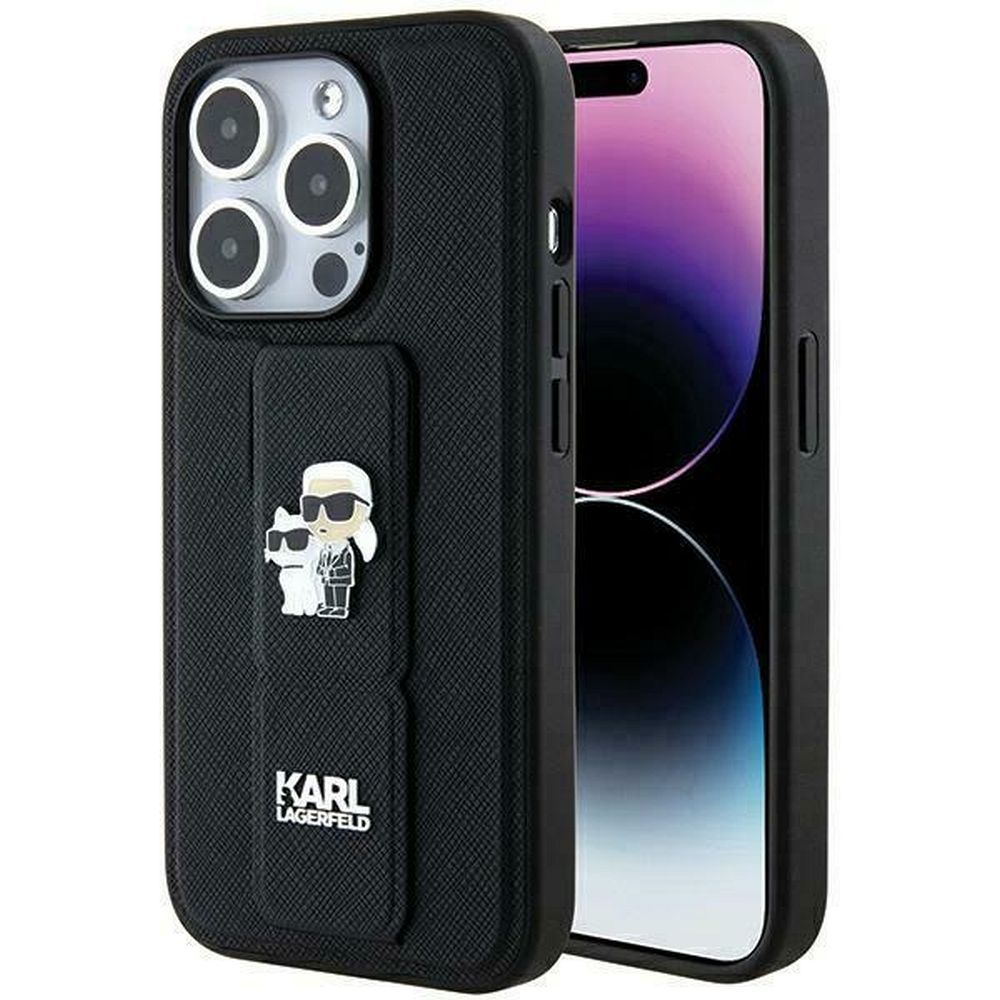 Eredeti hátlap tok Apple KLHCP13LGSAKCPK Samsung 13 Pro-hoz (Gripstand Saffiano KC PIN / fekete)