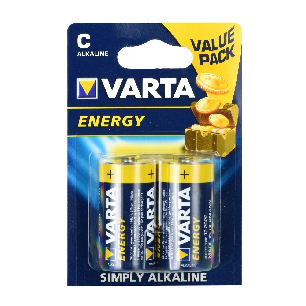 VARTA alkáli elem R14 (C típus) Energy 2 db