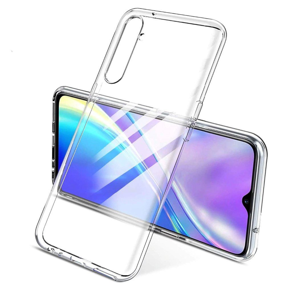BACK CASE ULTRA SLIM 0,5 mm forREALME 8 / 8 Pro
 transparent