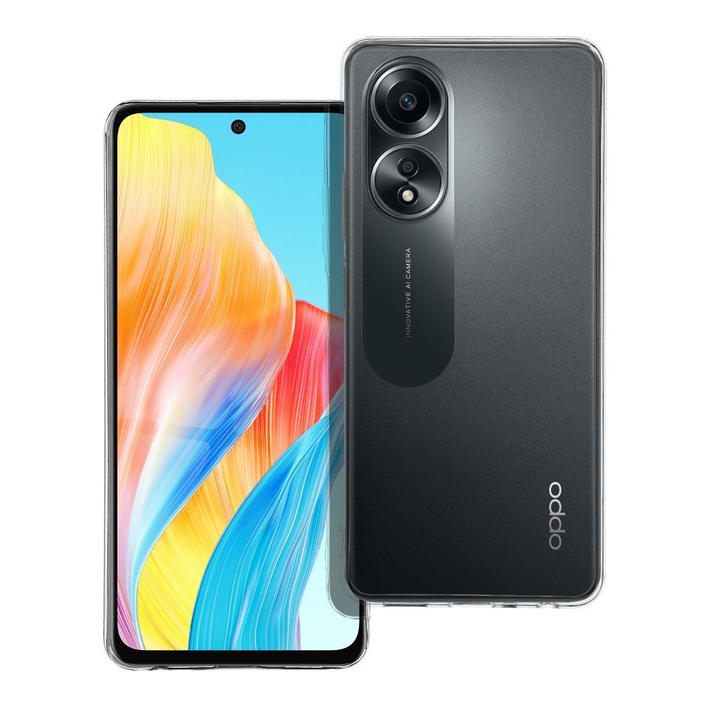 CLEAR Case 2 mm OPPO A58 4G-hez (kamera védelem) átlátszó