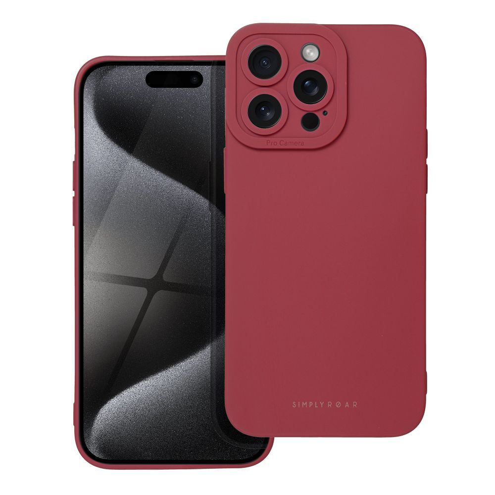 Roar Luna tok iPhone 15 Pro Max piros
