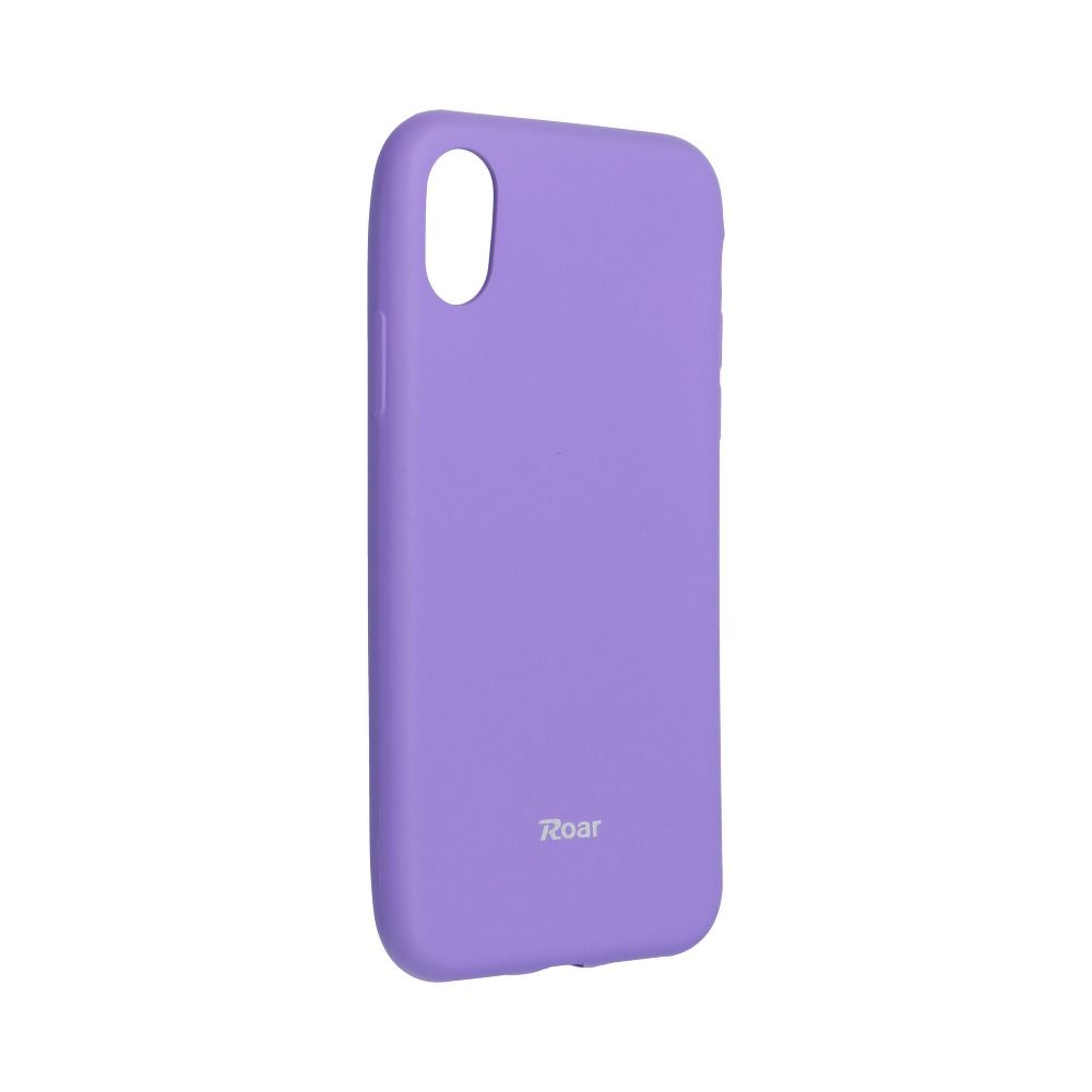 Roar Colorful Jelly Case – for iPhone X / XS purple