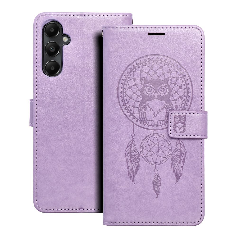 MEZZO könyvtok SAMSUNG A05s dreamcatcher lila