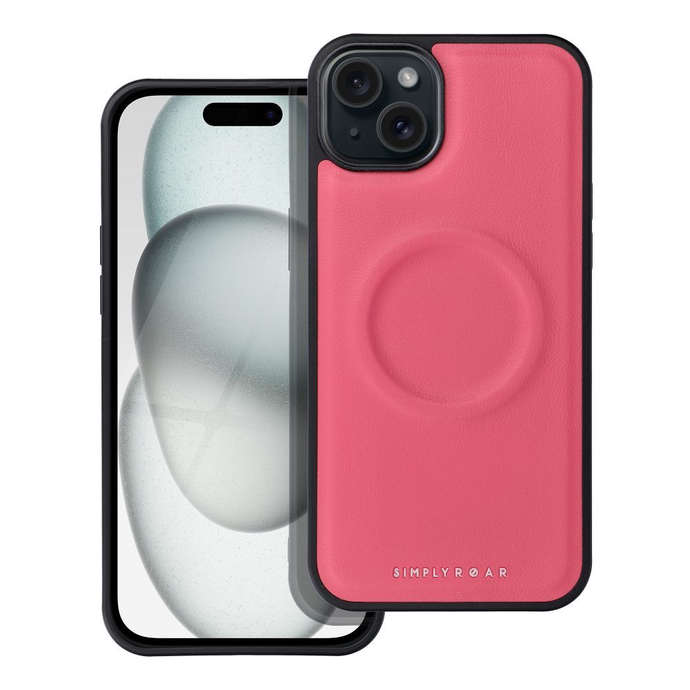 Roar Mag Morning Case – for iPhone 15 Plus rózsaszín