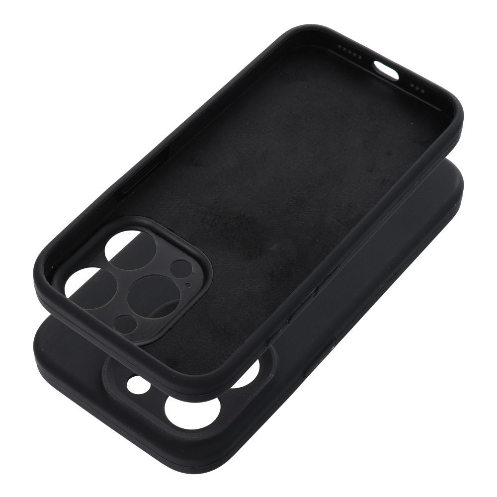 SILIKON tok 2mm IPHONE 15 Pro fekete