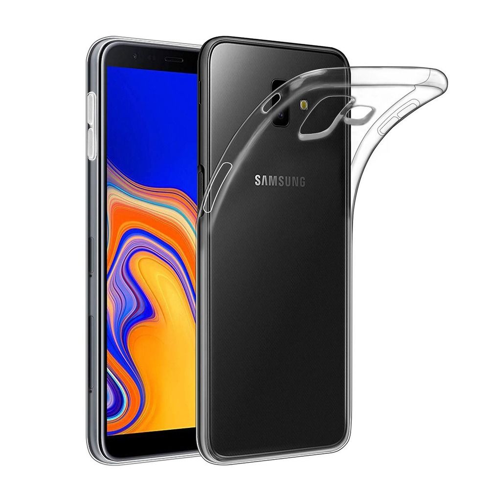 ULTRA SLIM 0,5 mm hátsó tok SAMSUNG J6 Plus-hoz, átlátszó