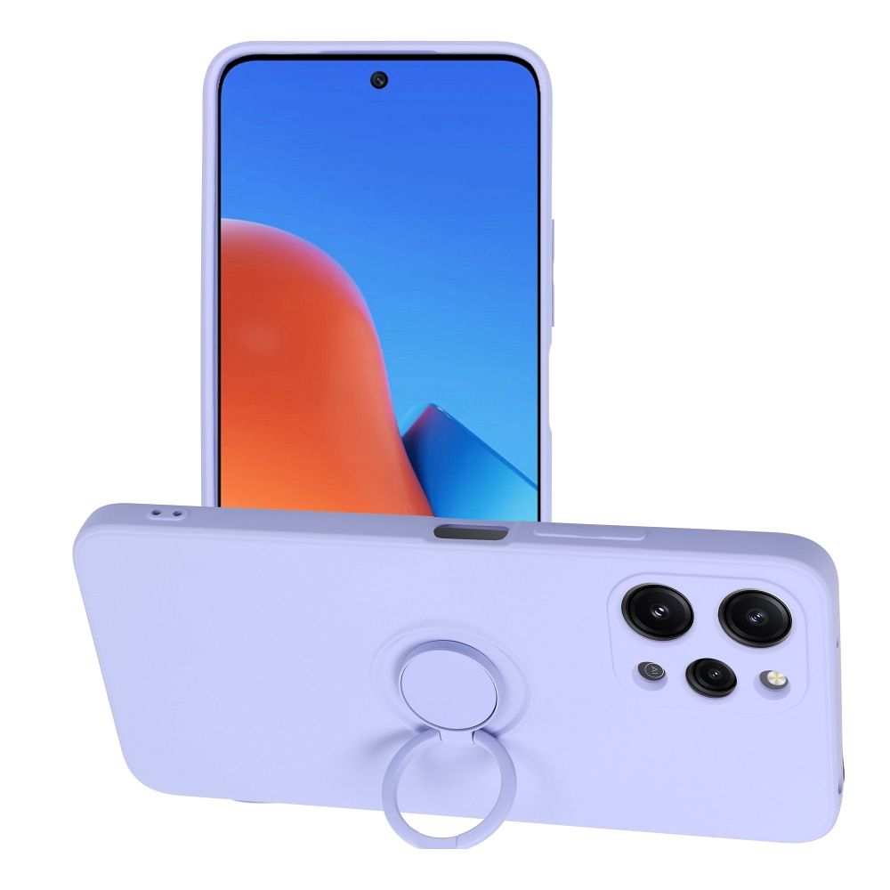SILIKON GYŰRŰ tok XIAOMI Redmi 12 4G lila