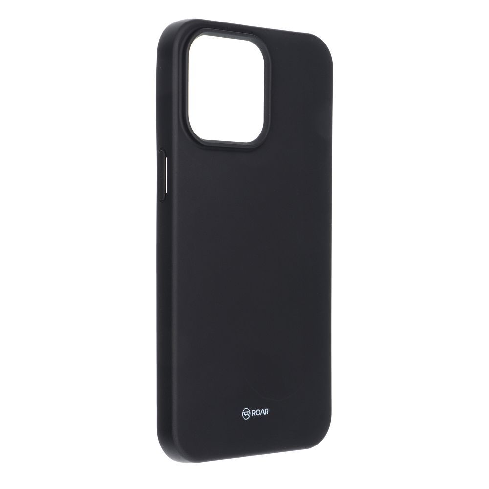 Roar Színes Zselé Tok – iPhone 15 Pro Max fekete