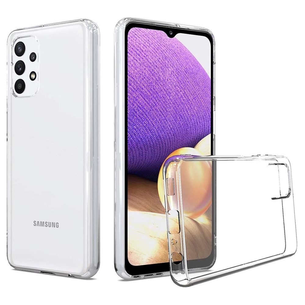 BACK CASE ULTRA SLIM 0,3 mm SAMSUNG A32 LTE (4G) átlátszó