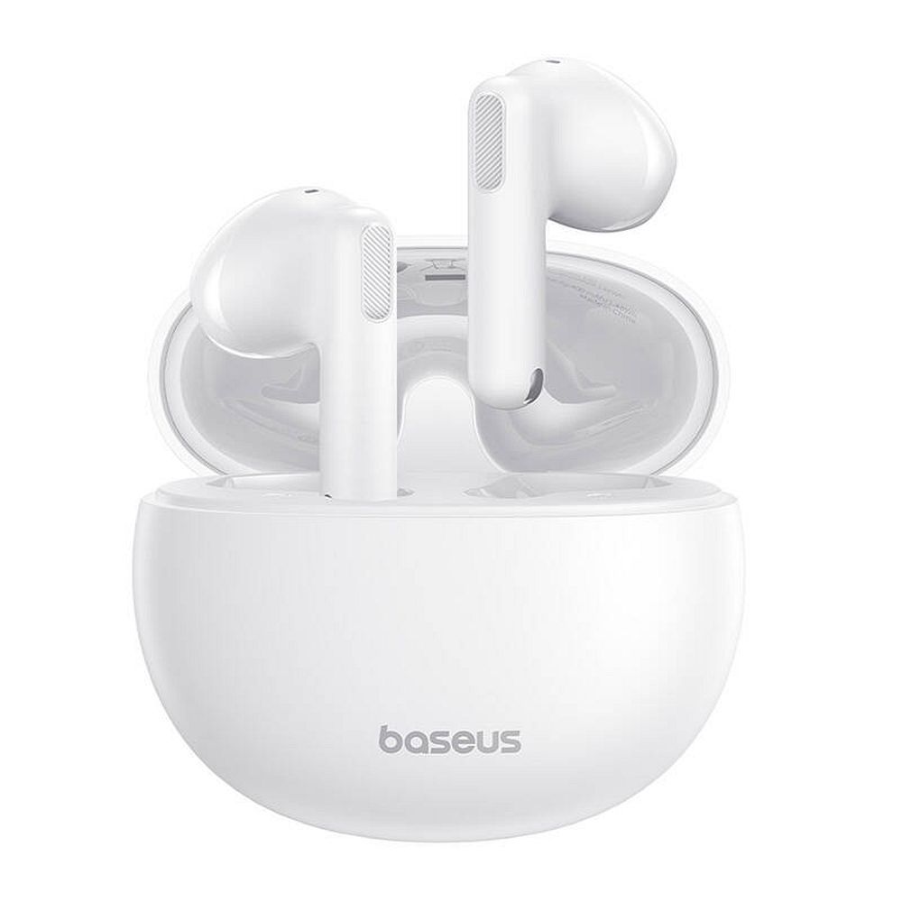 BASEUS vezeték nélküli fülhallgató bluetooth TWS Bowie E12 fehér