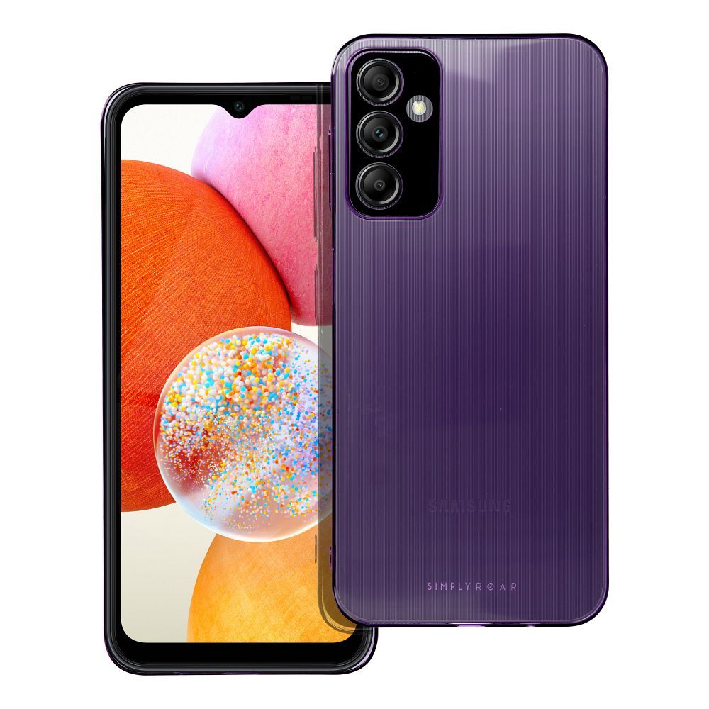 Roar Pure Simple Fit Case – Samsung Galaxy A14 lila