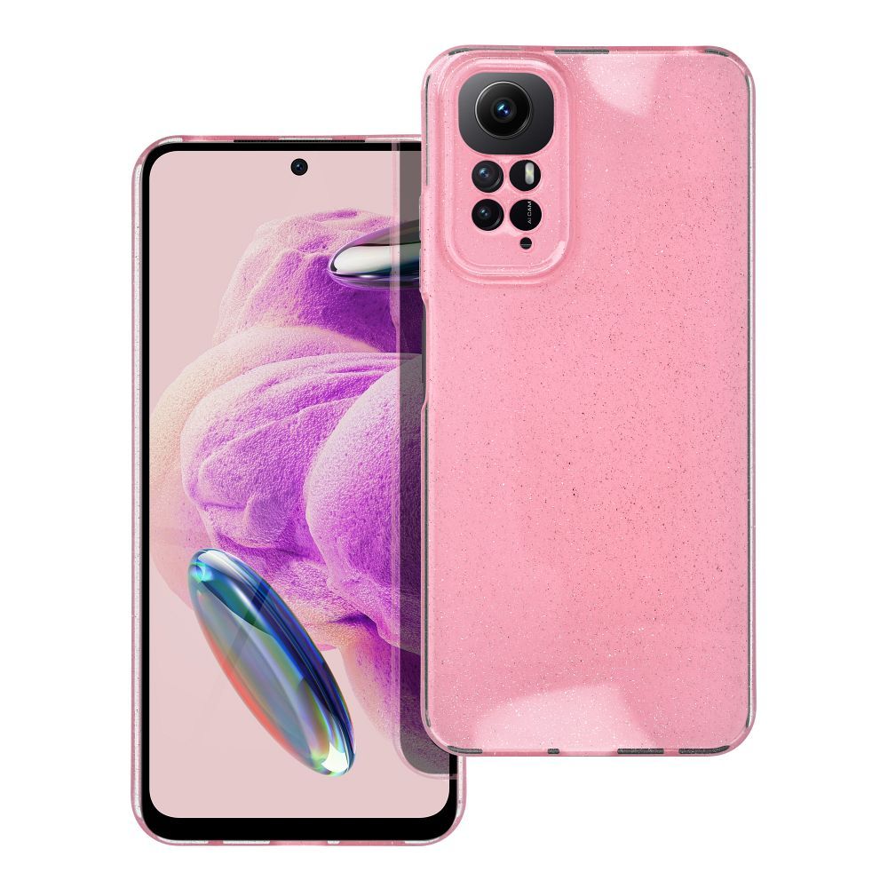 CLEAR CASE 2 mm BLINK for XIAOMI Note 12S pink