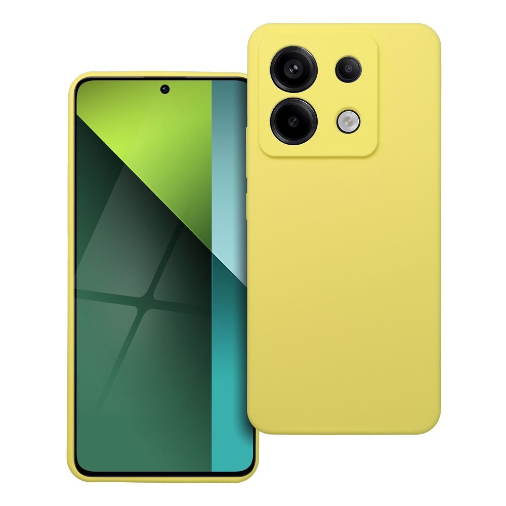 SILIKON 2mm tok XIAOMI REDMI NOTE 13 Pro 5G citrom