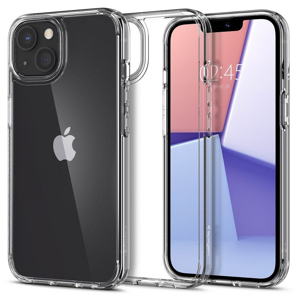 SPIGEN Ultra Hybrid tok IPHONE 13-hoz, átlátszó