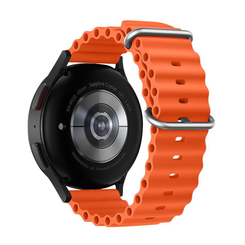 FORCELL F-DESIGN FS01 strap for SAMSUNG Watch 20 mm orange