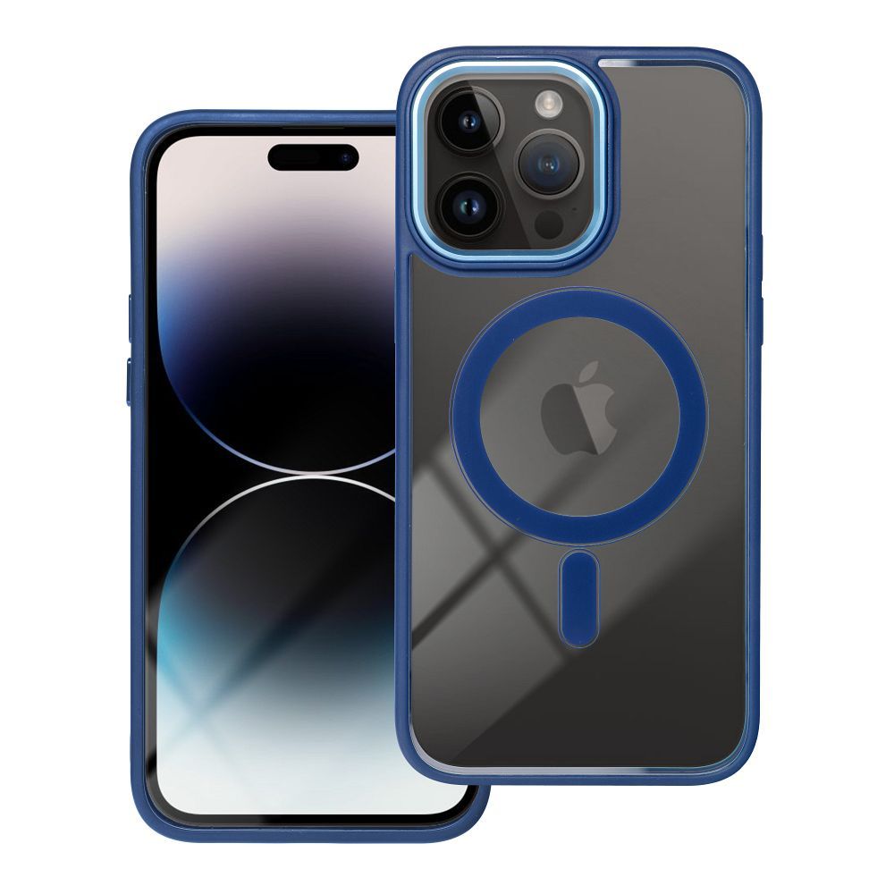 COLOR EDGE MAG COVER tok kompatibilis MagSafe-el IPHONE 14 Pro Max navy blue