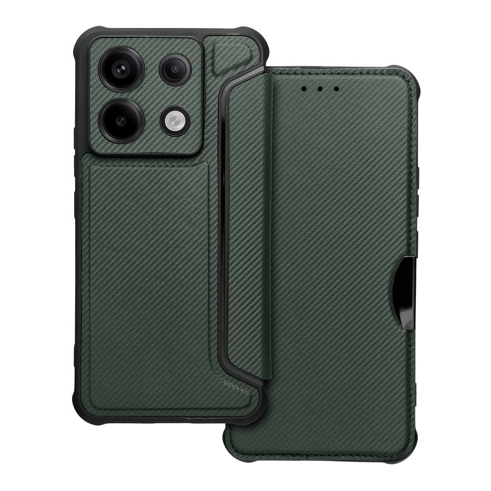 RAZOR Book for XIAOMI Note 13 Pro 5G sötétzöld