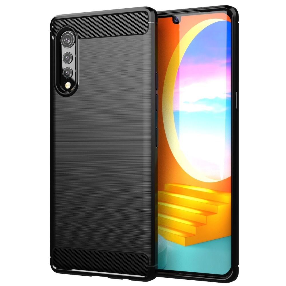 CARBON Case for LG Velvet black