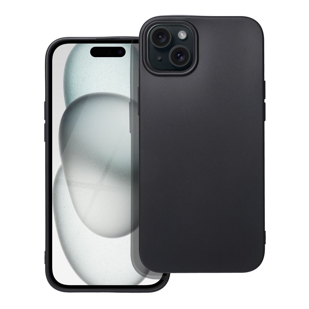 SOFT tok IPHONE 15 Plus fekete