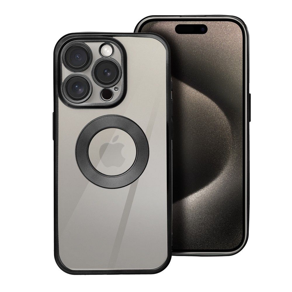 GLAM tok IPHONE 12-hez fekete