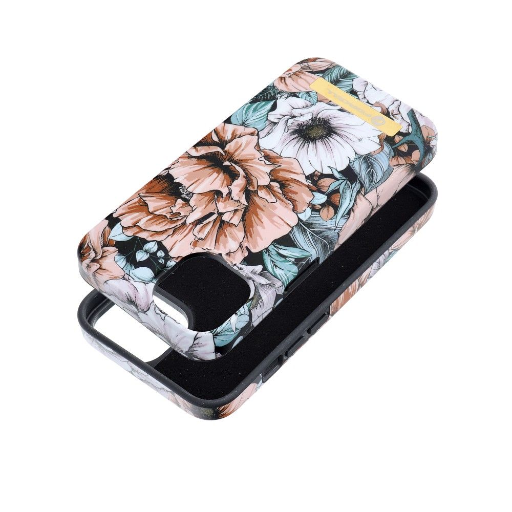 FORCELL F-PROTECT Mirage tok MagSafe kompatibilis IPHONE 14-hez – virágos mintás