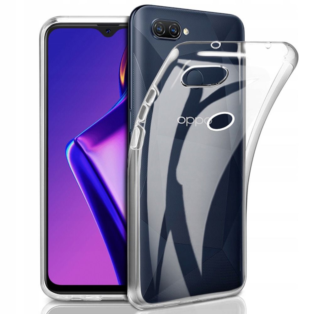 ULTRA SLIM 0,5 mm hátsó tok OPPO A12-hez, átlátszó