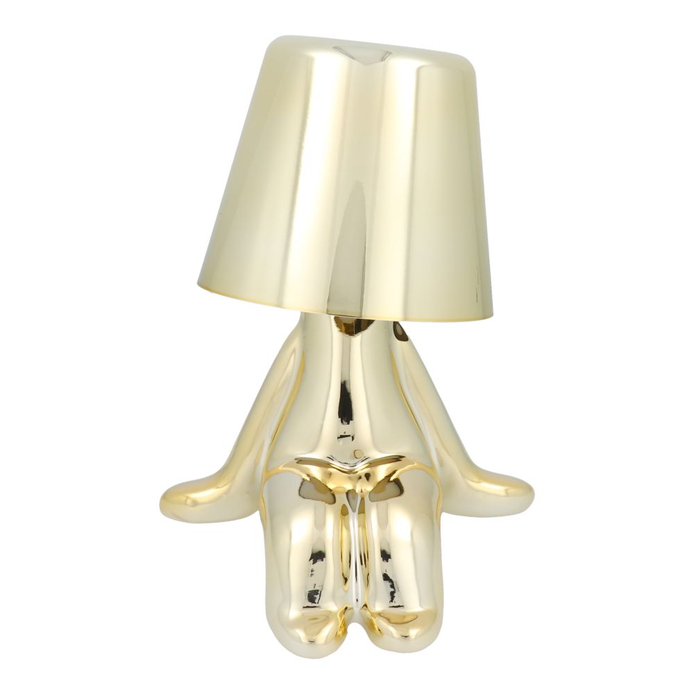 Asztali lámpa éjjeliszekrényhez GOLD MAN Art Deco ülő (6. verzió) MLTL
