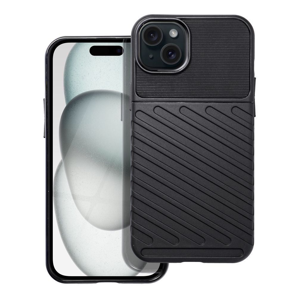 THUNDER tok IPHONE 15 Plus fekete