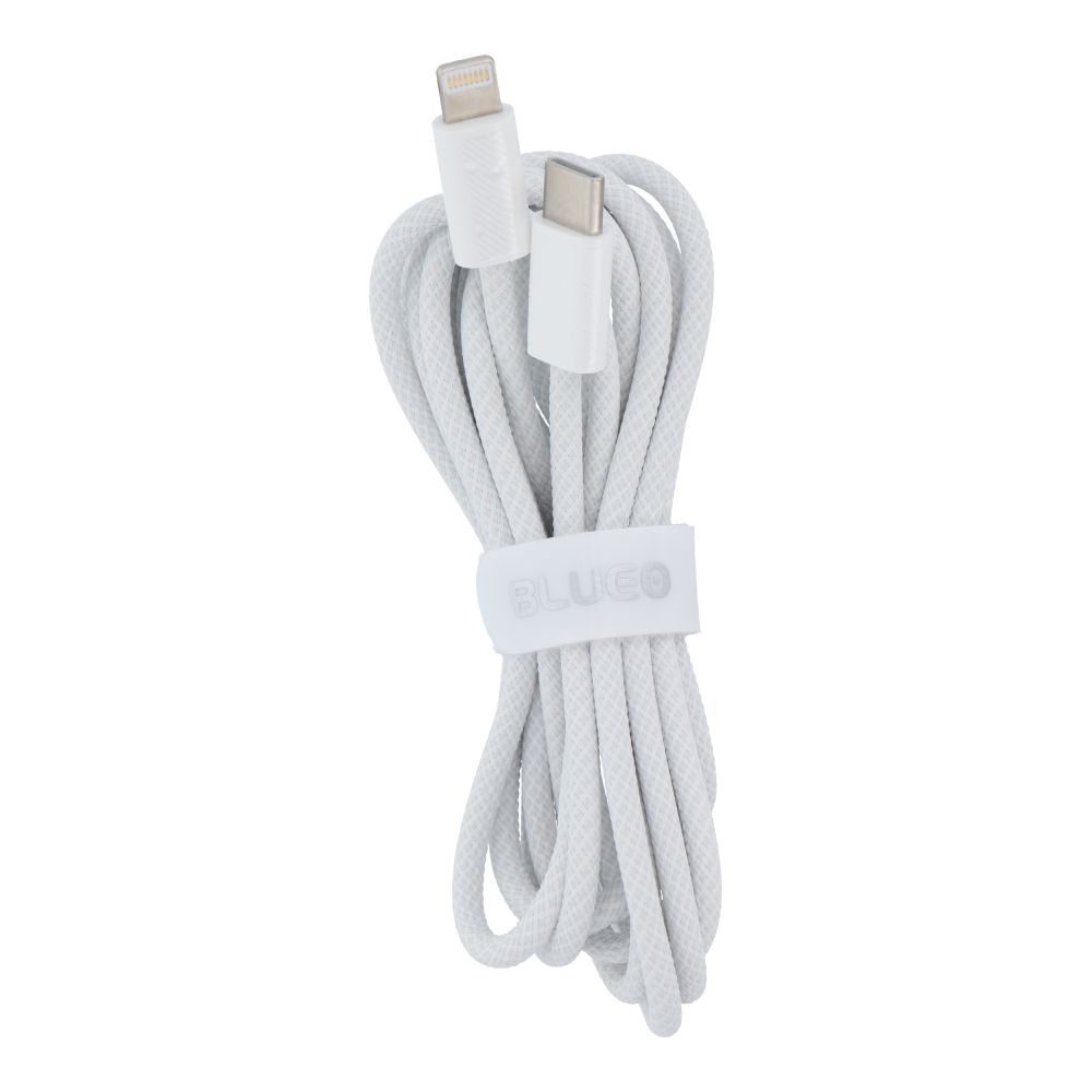 BLUEO Type C – Lightning QC4.0 60MB/S PD60W 2M fehér kábel