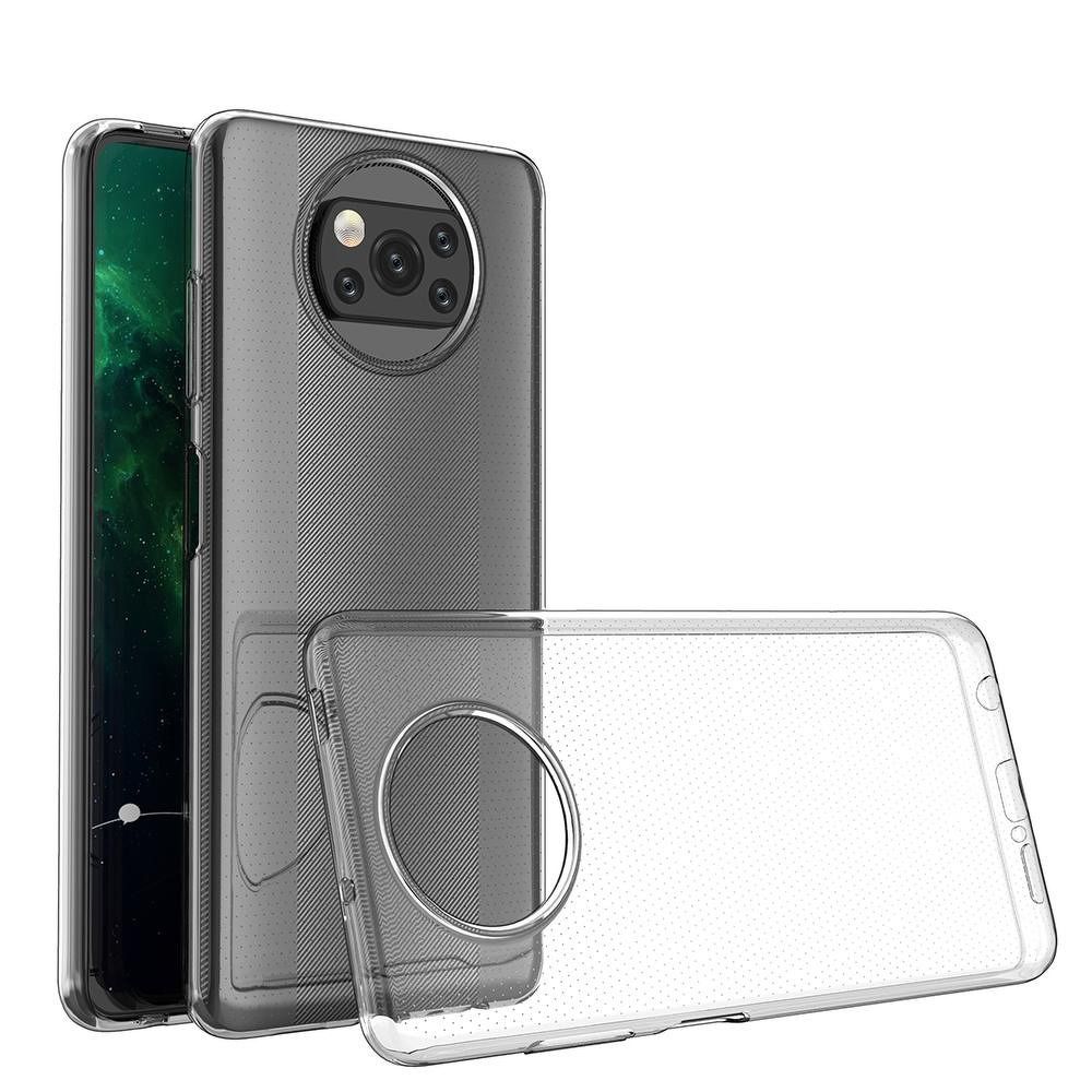 ULTRA SLIM 0,5 mm hátsó tok XIAOMI POCO X3 / X3 Pro számára