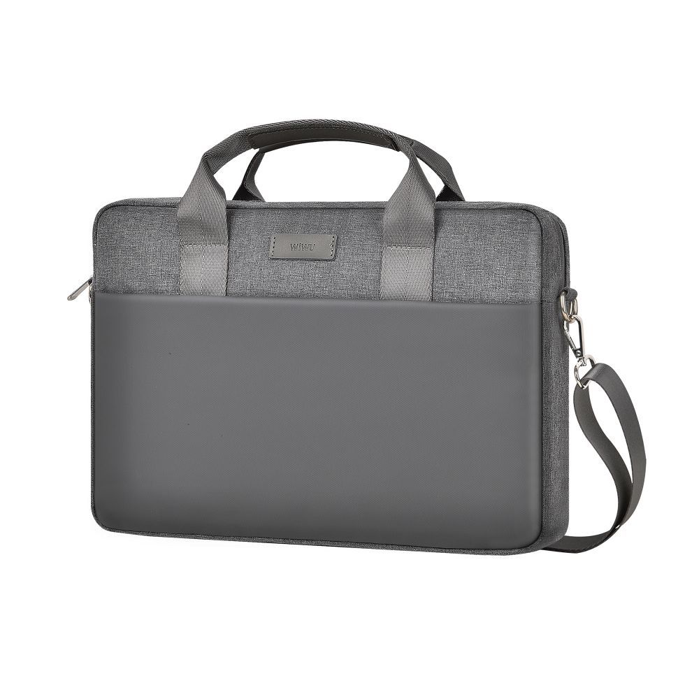 WiWU – Vízálló Laptop Táska 15,6" Minimalista Pro – szürke