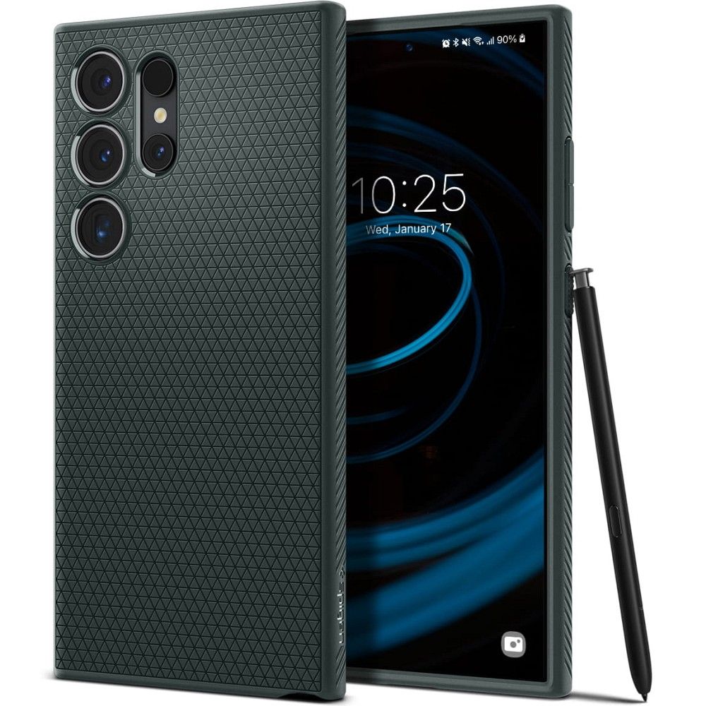 SPIGEN Liquid Air tok SAMSUNG S24 ULTRA abyss green