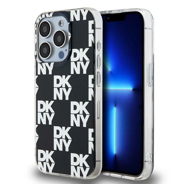 DKNY tok IPHONE 15 Pro Max DKHCP15XHDLCEK (DKNY HC PC TPU Kockás Minta) fekete