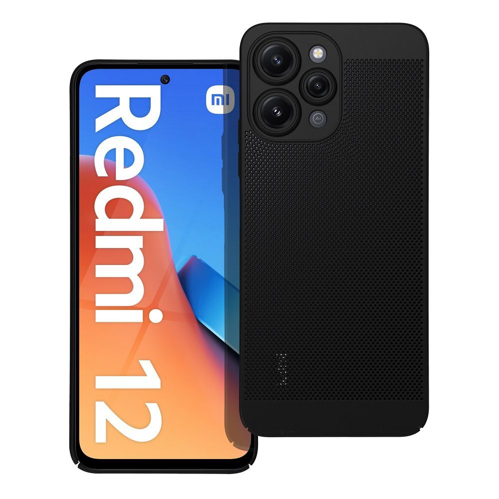 BREEZY tok XIAOMI Redmi 12 4G / 12 5G fekete