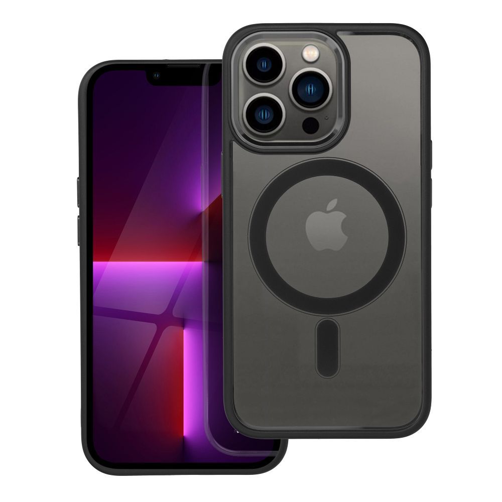 COLOR EDGE MAG COVER tok kompatibilis MagSafe-el IPHONE 13 Pro fekete