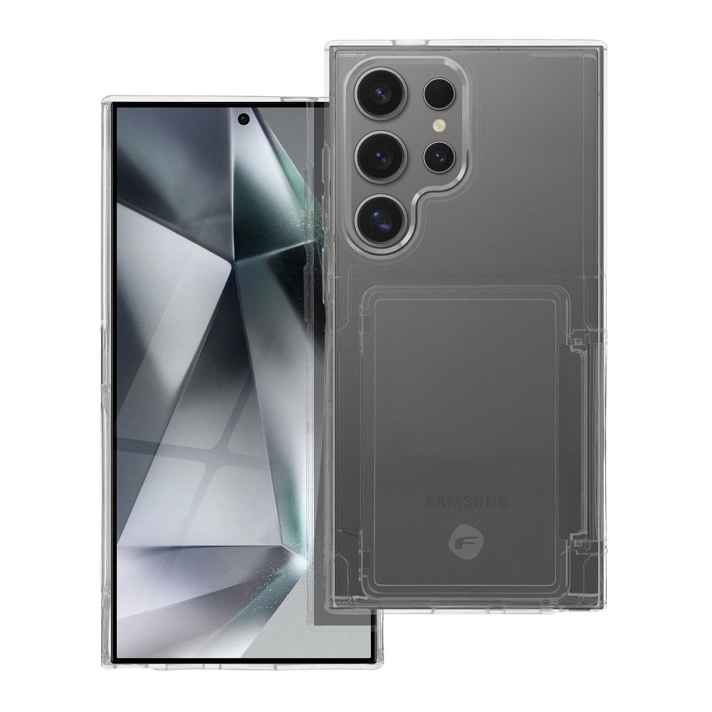 FORCELL F-PROTECT Crystal Pocket tok SAMSUNG S24 Ultra átlátszó