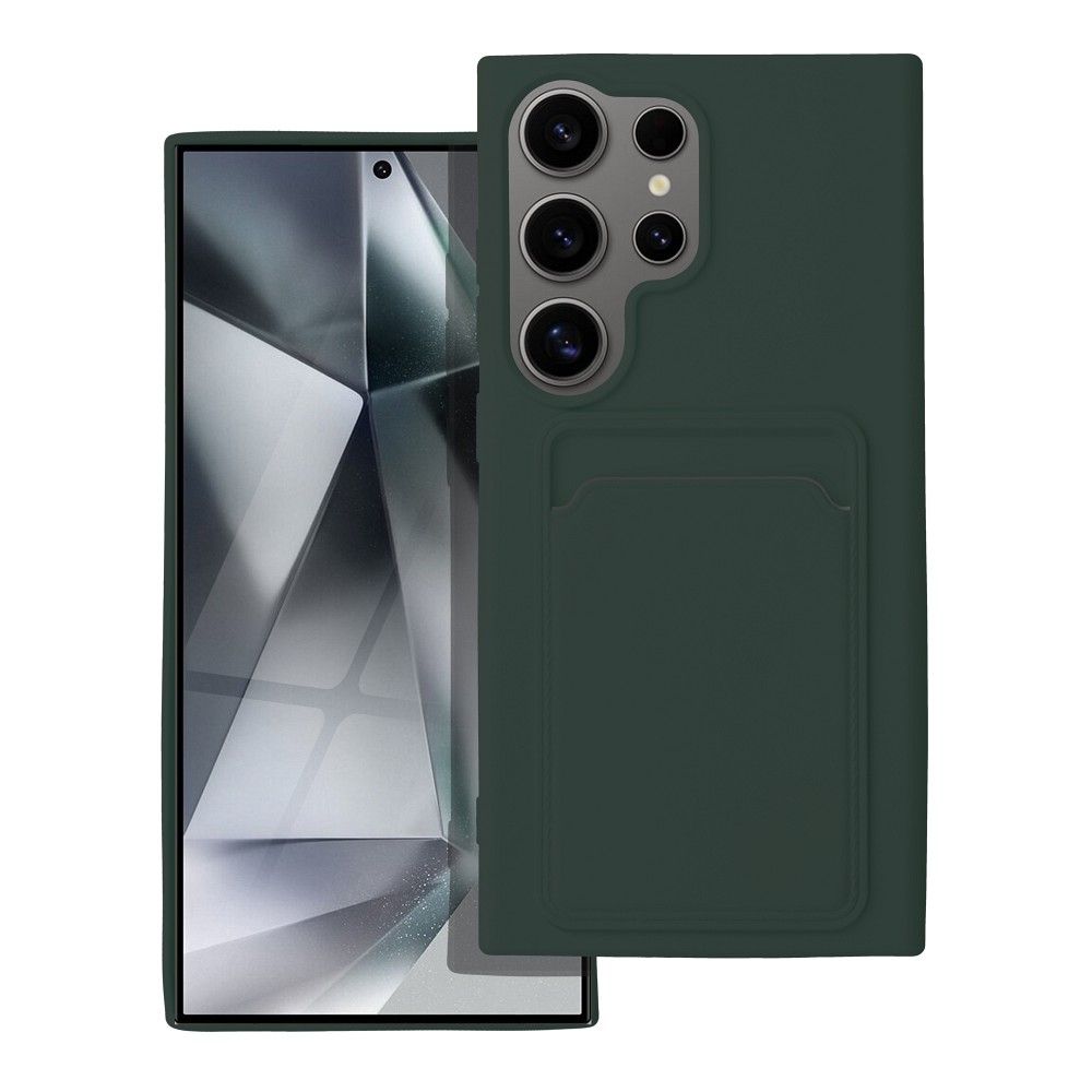 Kártya tok SAMSUNG S24 Ultra zöld