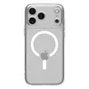 SPIGEN futerał ULTRA HYBRID MAG kompatybilny z MagSafe do IPHONE 17 Pro clear white