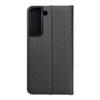 Etui z klapką na Samsung S22 Luna Book Carbon czarne