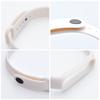 Pasek silikonowy do XIAOMI Mi Band 5 / 6 / 7 kremowy (11)
