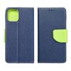 Kabura FANCY Book do  SAMSUNG A32 5G granatowo limonkowy