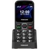 MAXCOM telefon dla seniora MM443 czarny
