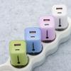 Ładowarka sieciowa do telefonu Forcell F-Energy GaN III Crystal Color USB C + USB A QC4.0 PD 33W + kabel USB C do USB C VT-41 niebieska 0INT