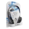 Słuchawki przewodowe (5m) do telewizora Headset TV PANASONIC RP-HT090E-H czarne