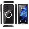 Futerał do Samsung S25 ULTRA Shellbox MARS wodoodporny z metalowym ringiem czarny