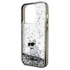 KARL LAGERFELD futerał do IPHONE 14 Pro Max KLHCP14XLKCNSK (Liquid Glitter C) transparentny