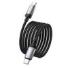 Kabel USB C do USB C Hoco 3A 60W 1 m X117 czarny